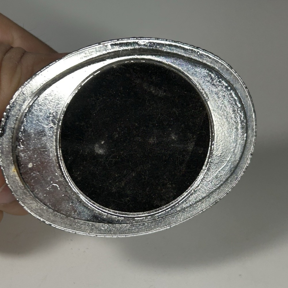 Vintage Swan Silver Plated Ring Holder Trinket Tray Hong Kong READ - Picture 8 of 10